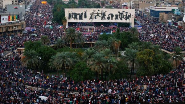 العراق.. تظاهرات حاشدة بهتافات رافضة لوجود "سليماني" في بغداد