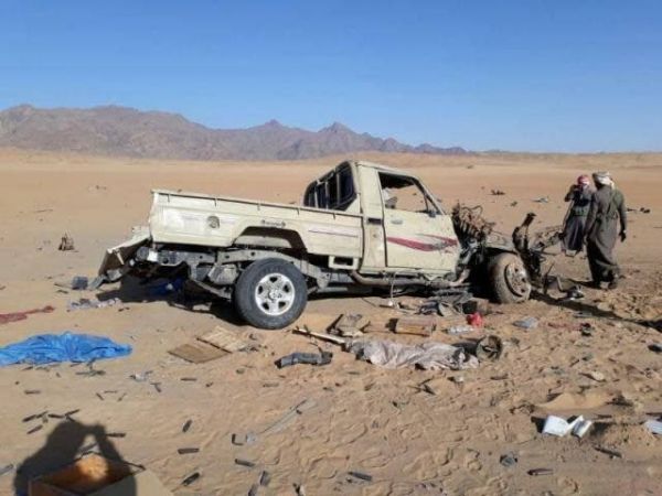مقتل وإصابة 6 مدنيين بانفجار لغم حوثي في الجوف 