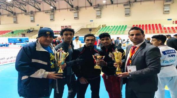 لاعبو اليمن يواصلون حصد الميداليات في بطولة العرب بالأردن