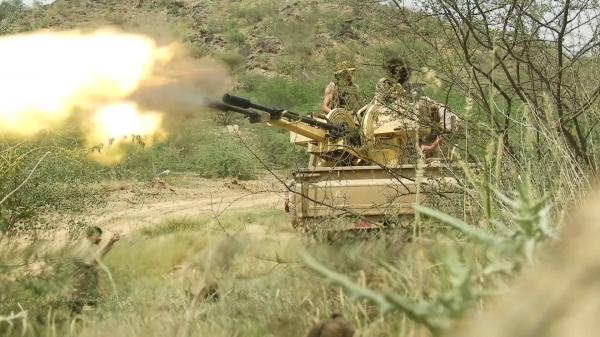 مصرع 25 من عناصر المليشيا وجرح آخرين في جبهة الازهور برازح صعدة