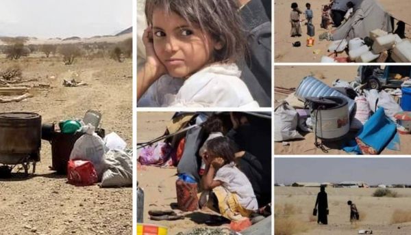 وسط تصعيد حوثي مستمر.. الحوثيون يهجرون أكثر من 93 ألف مدني من جنوب مأرب خلال شهرين 
