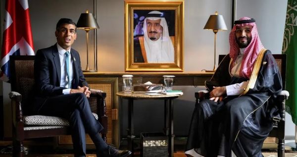 الأمير محمد بن سلمان وسوناك: سلوك إيران يهدد المنطقة
