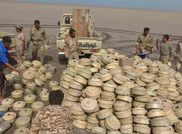 "مسام" والمشتركة تتلف ستة آلاف لغم في الساحل الغربي