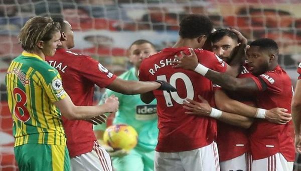الدوري الإنجليزي.. مانشستر يونايتد ينهي عقدة "أولد ترافورد" بهدف يتيم
