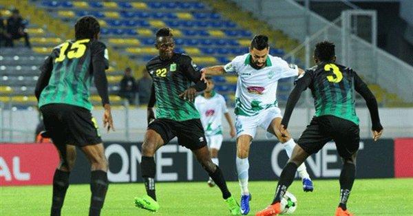  الرجاء البيضاوي يجتاز فيتا كلوب بثلاثية في ذهاب كأس الاتحاد الأفريقي