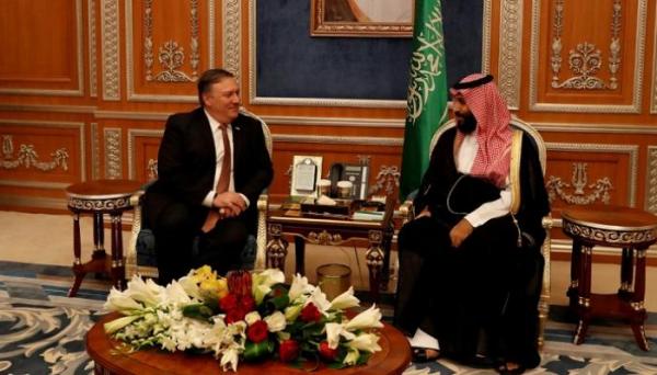 وزير الخارجية الأمريكي يؤكد بأنه لا توجد تقارير تربط ولي العهد السعودي بمقتل خاشقجي