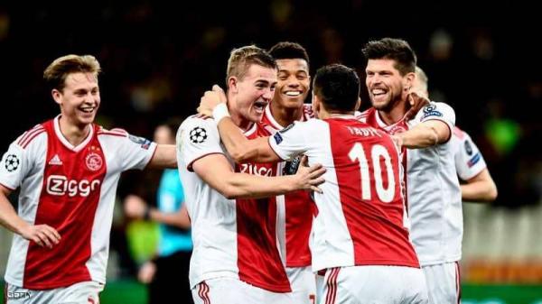 أياكس يتمكن من العبور إلى دور الـ 16 في دوري الأبطال