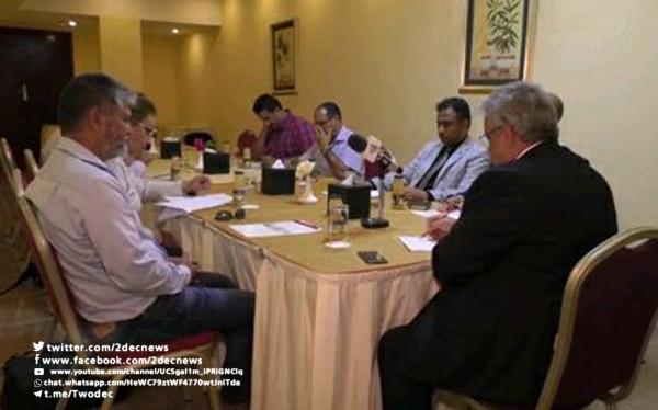 فيديو| عدن.. فريق "إعادة الانتشار" يناقش مع الجنرال جوها التصعيد الخطير لمليشيا الحوثي في الساحل الغربي