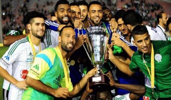 الرجاء المغربي يتوج بطلا لكأس الاتحاد الافريقي