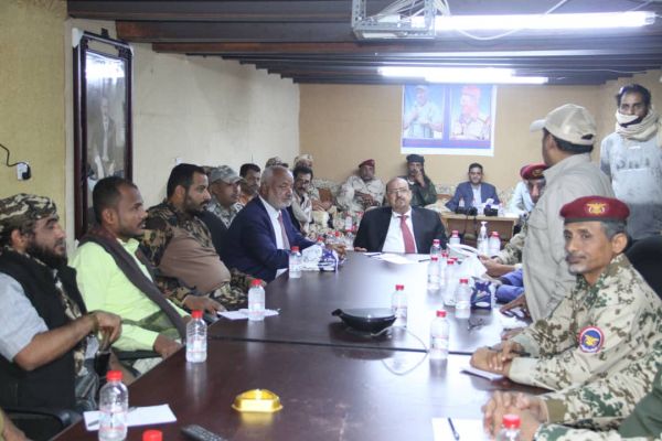 في اجتماع مع قيادات محور حيس.. البركاني: وجدت في جبهة الساحل الغربي ما يثلج صدر كل يمني حر وأن النصر حتمي