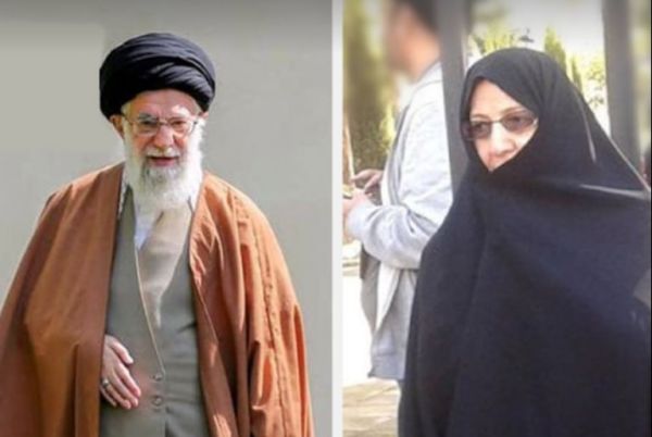 شقيقة المرشد الإيراني تتبرأ منه وتدعو الحرس الثوري لإلقاء سلاحه والانضمام إلى الشعب