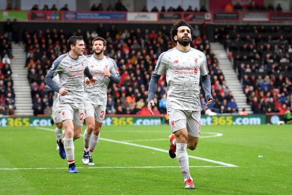 محمد صلاح يتصدر قائمة هدافي الدوري الإنجليزي