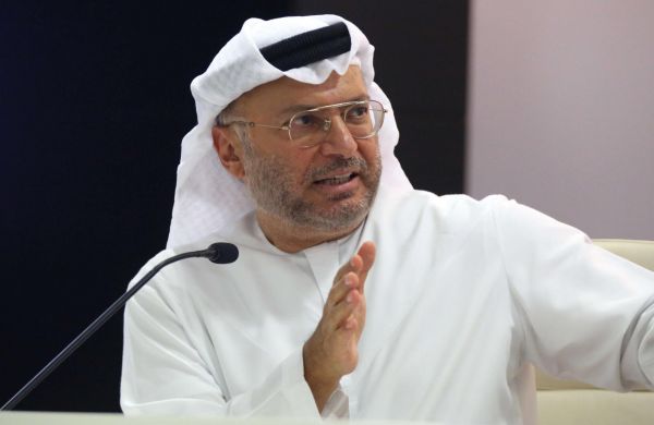 قرقاش: اتفاق الرياض خطوة مهمة في التعامل مع أزمة اليمن