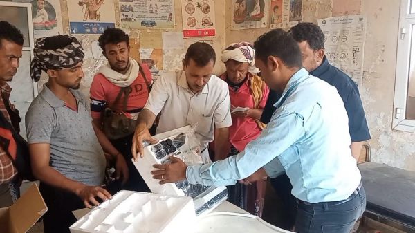 تنفيذاً لتوجيهات العميد طارق صالح.. مكتب الصحة بحيس يتسلم معدات وأجهزة طبية لمواجهة الحُمِّيات 