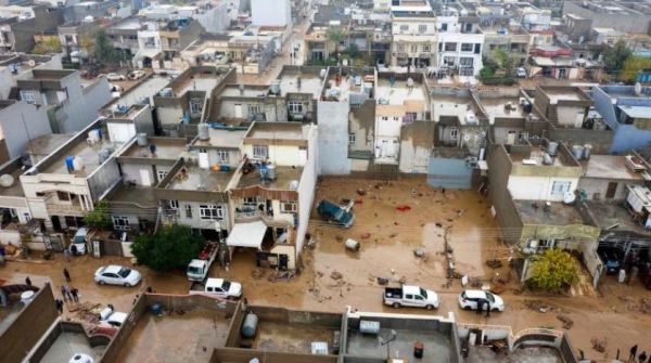 السيول تودي بحياة 12 شخصاً في أربيل