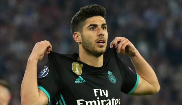 مدريد يعلن غياب نجمه أسينسيو عن لقاء العين الاماراتي