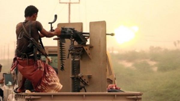 مصرع قائد كتيبة حوثية على يد القوات المشتركة في حيس