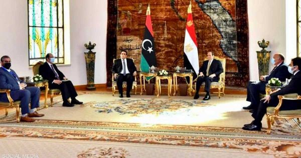 مصر.. تفاصيل استقبال السيسي لرئيس المجلس الرئاسي الليبي