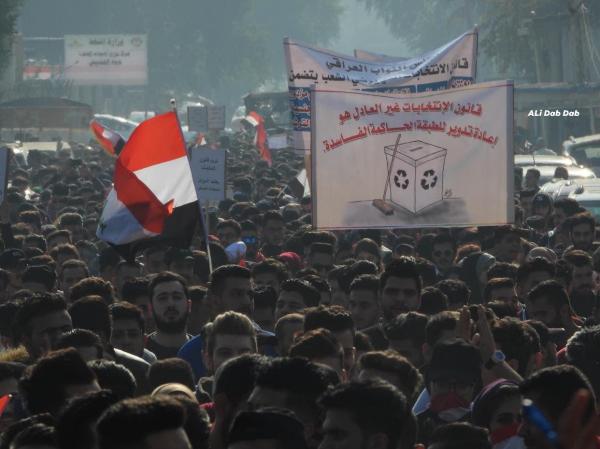 العراق.. مليونية  مرتقبة ضد ترشيح السلطات موالين لإيران لرئاسة الحكومة