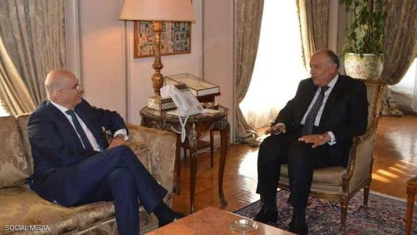 مصر واليونان يجريان محادثات بشأن ليبيا
