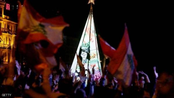 لبنان..  احتجاجات حاشدة وإغلاق طرق في بيروت