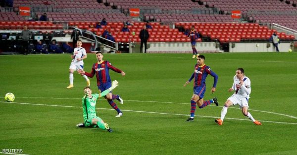 إيبار يفرض التعادل على برشلونة تحت أنظار ميسي